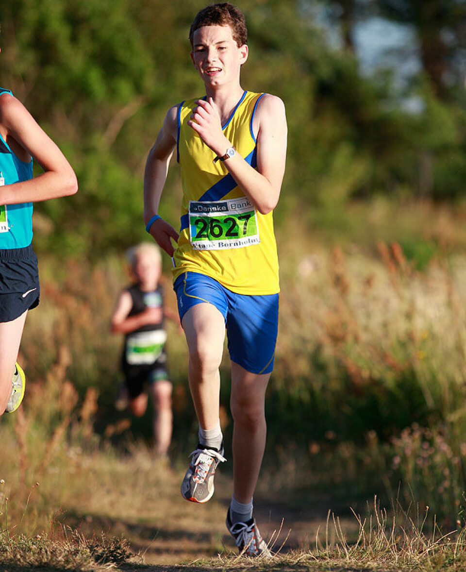 Øystein Mørk løp på 32.07