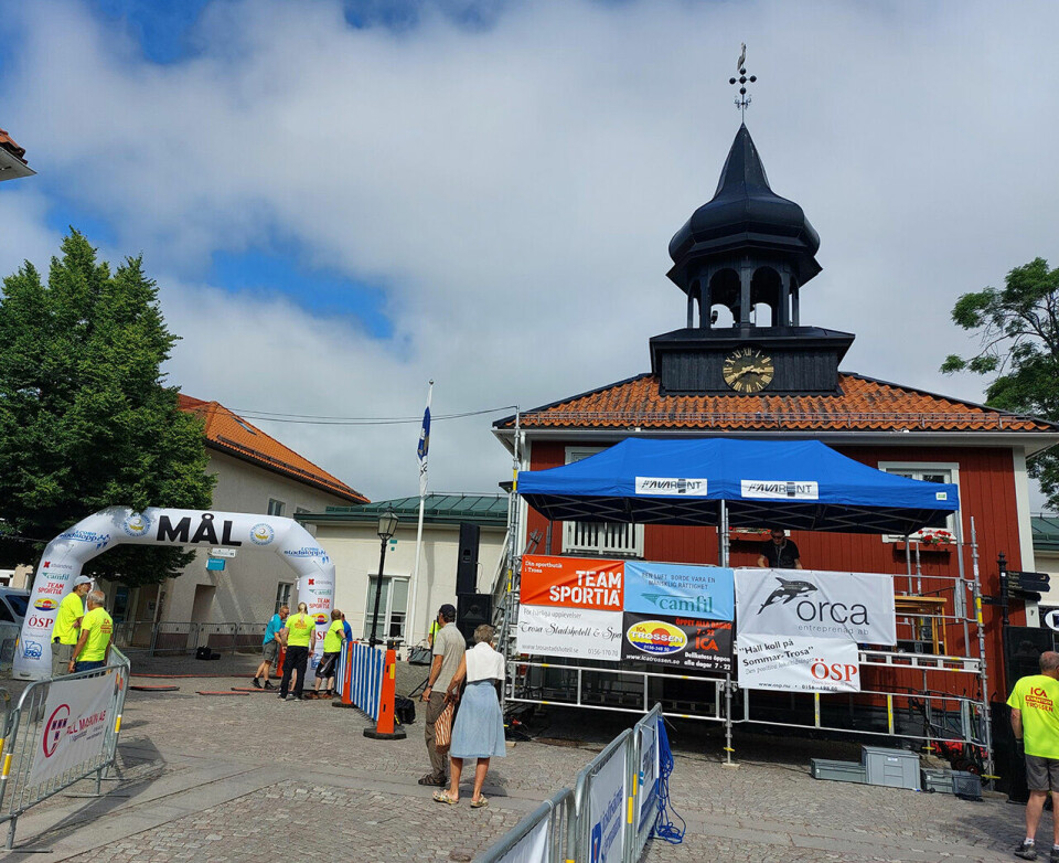 Jan Billy Aas har gjort unna del én av sin sommerlige løpsturné i Sverige Trosa-Stadslopp.jpg