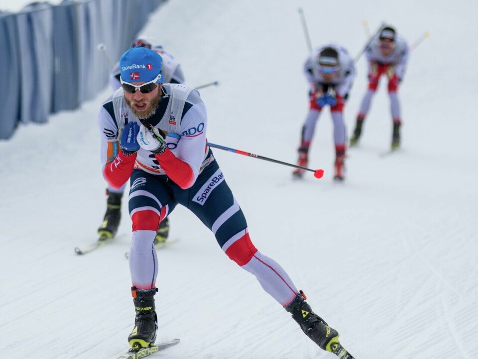 Audun Svartdal praktiserer den norske modellen for langrenn Femmila 2018 - SUNDBY Martin Johnsrud