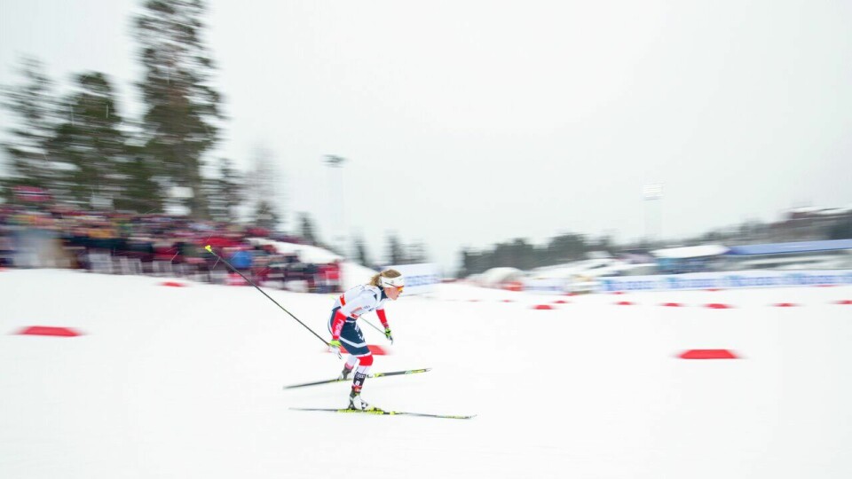 Audun Svartdal praktiserer den norske modellen for langrenn Tremila 2018 - HAGA Ragnhild