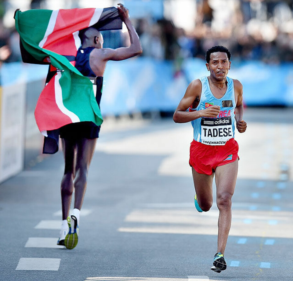Mange gode norske tider i VM i halvmaraton i København Ny_og_gammel_mester_Lars_Moeller_20140329.jpg
