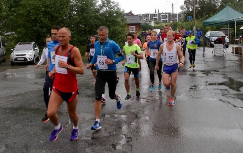 Andreas Vangsnes og Amanda Tenfjord vant 5 km i Ålesund Start2