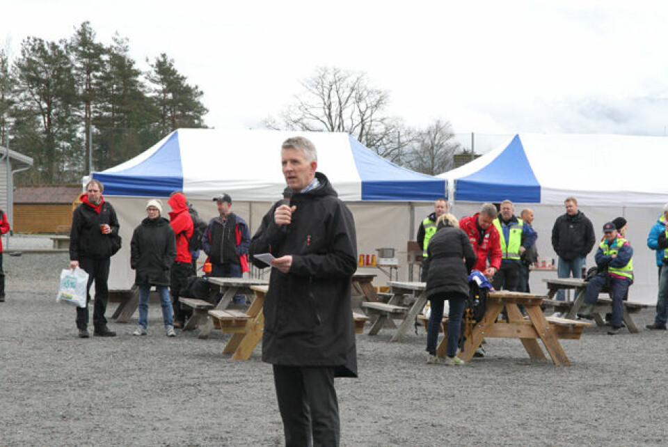 Praktfullt terreng-NM i Strandebarm.