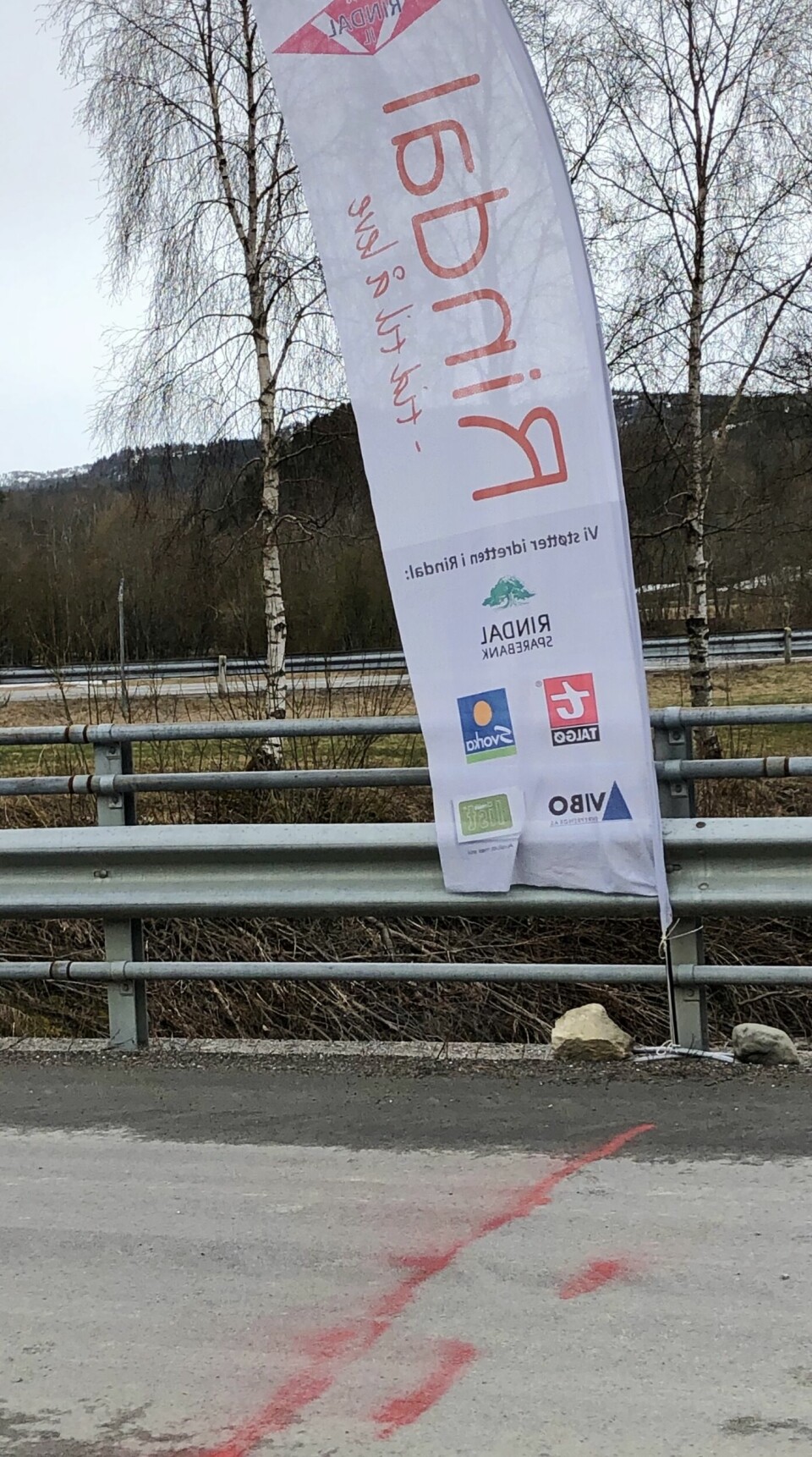 Rindal IL fikk god deltagelse i 'Litj-lina' aleneløp Start_mål.jpeg