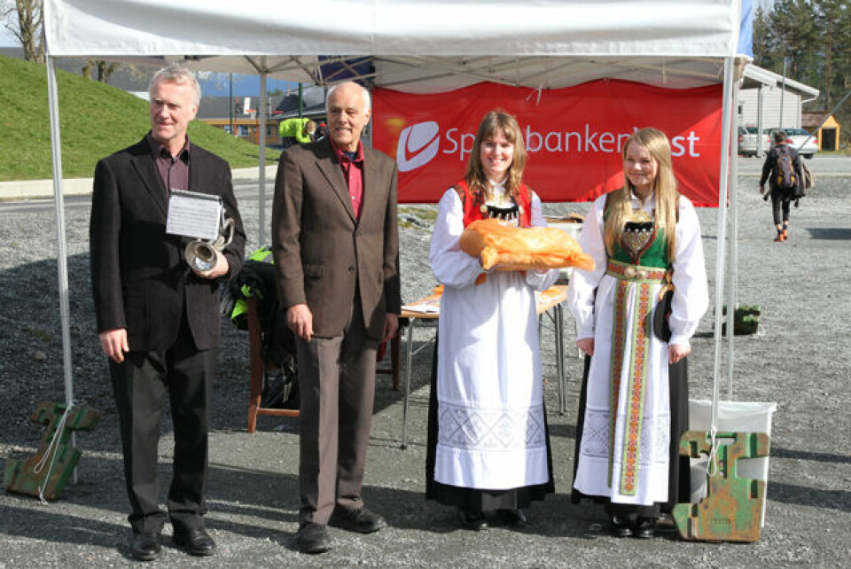 Praktfullt terreng-NM i Strandebarm.