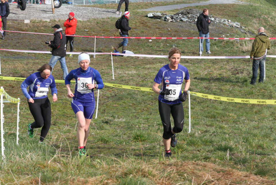 Praktfullt terreng-NM i Strandebarm.