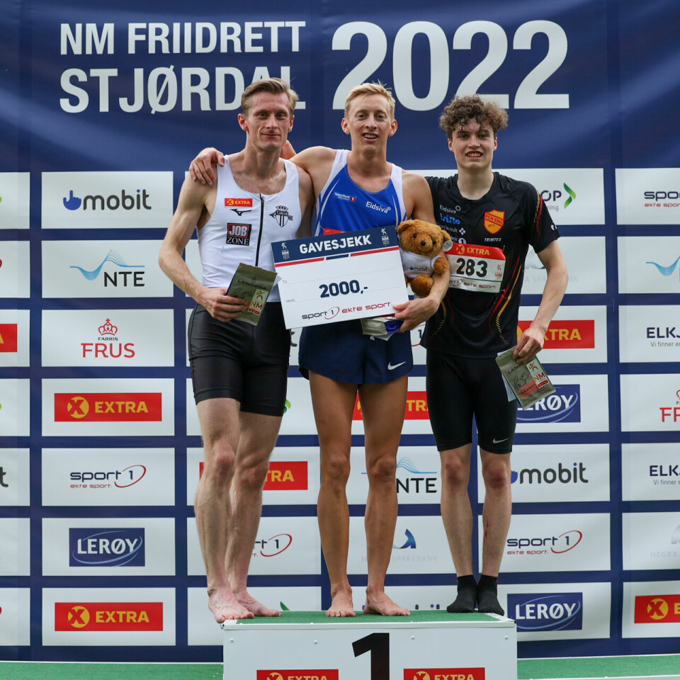 Even Brøndbo Dahl ble norgesmester på 1500 meter ms 1500m seierspall alle firkant.jpg