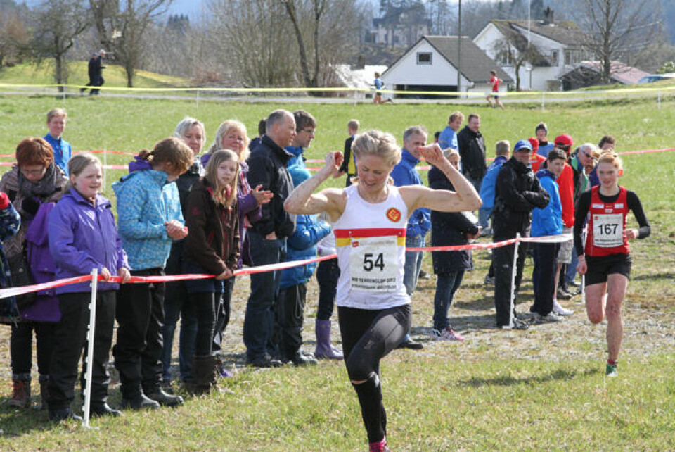 Praktfullt terreng-NM i Strandebarm.