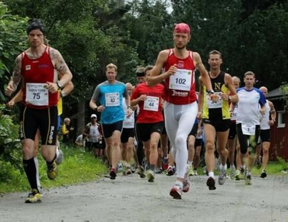 Berge mot Sørstad på Bislett