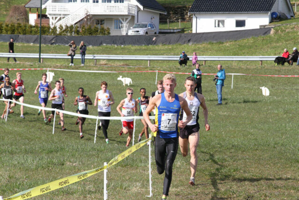 Praktfullt terreng-NM i Strandebarm.