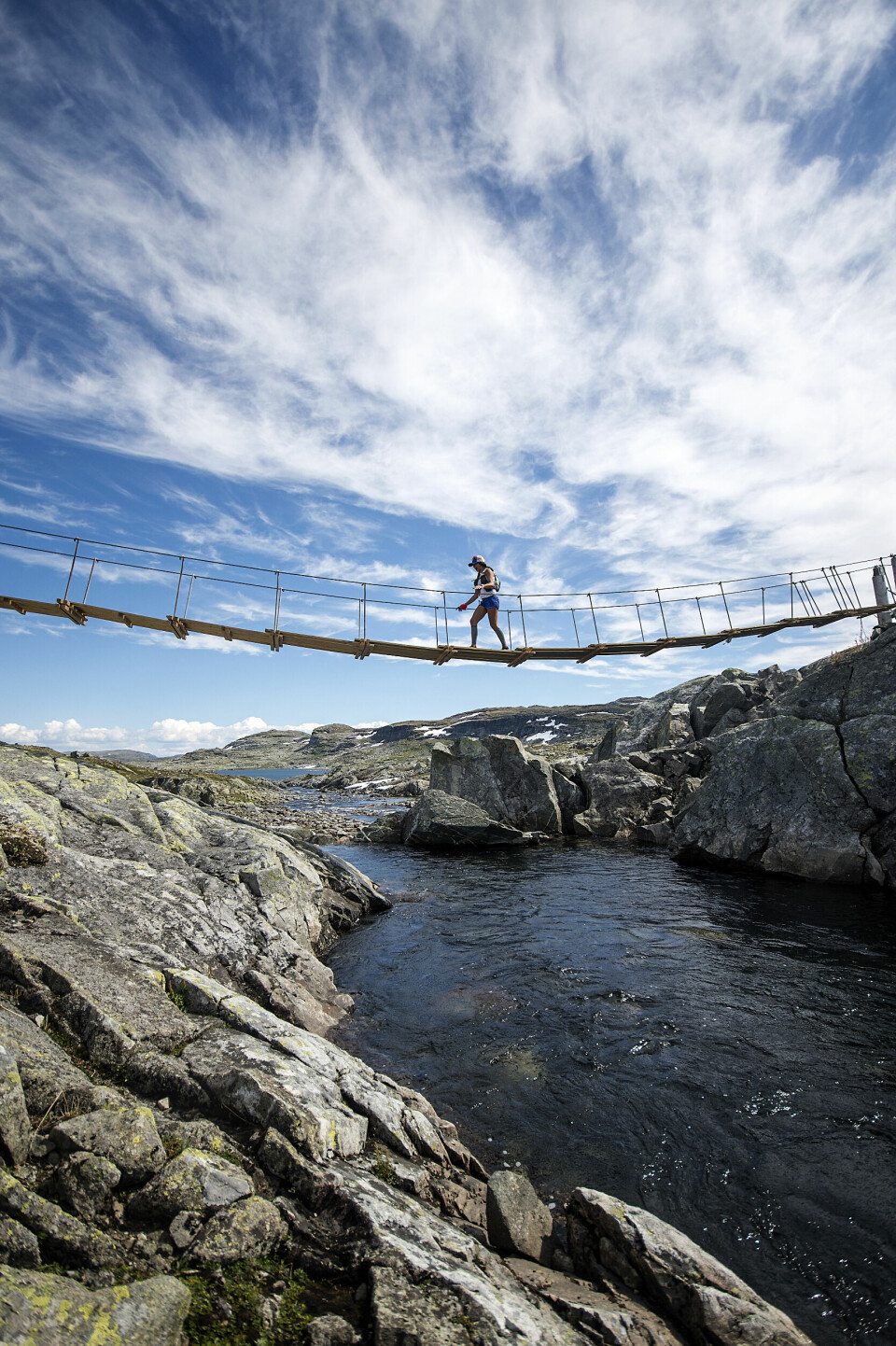 Vellykket testløp for Hardangerjøkulen Ultra Ingrid Young
Foto Kai-Otto Melau/Xtremeidfjord