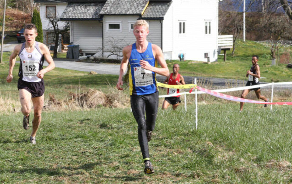 Praktfullt terreng-NM i Strandebarm.