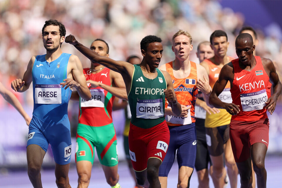 Nordås og Ingebrigtsen trygt videre til semifinalen på 1500 m i OL 1500m-menn-heat2.jpg