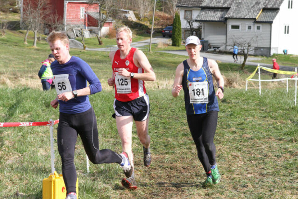 Praktfullt terreng-NM i Strandebarm.