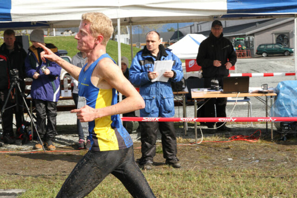 Praktfullt terreng-NM i Strandebarm.