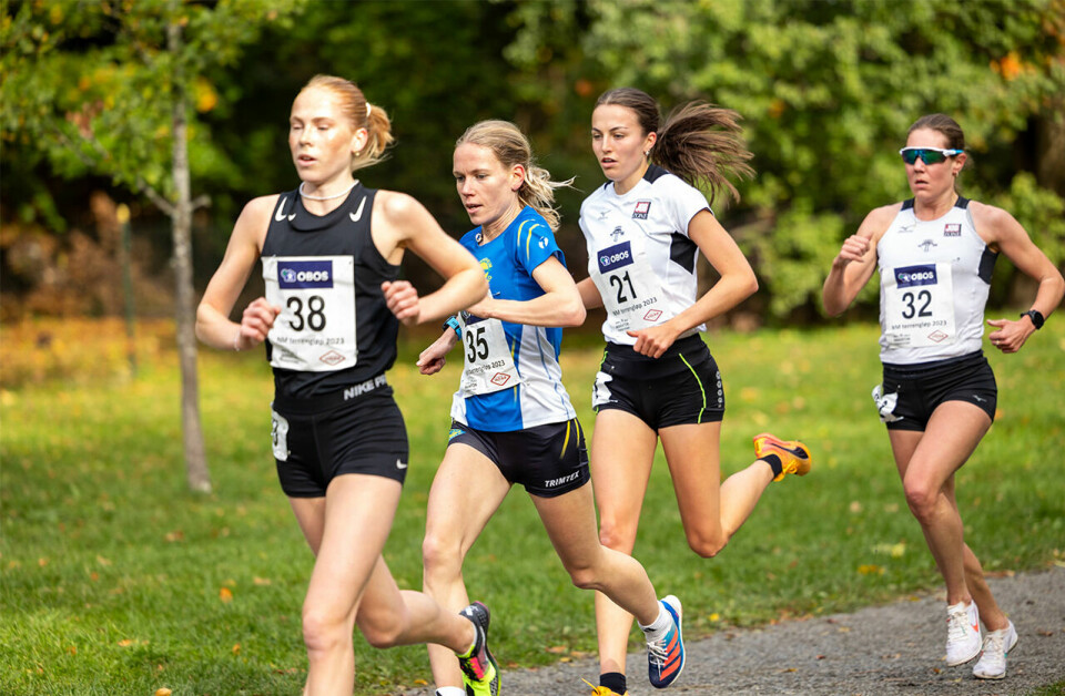 Ingeborg Østgård (21) har dessverre meldt forfall, men Ina Halle Haugen (38), Hanne Mjøen Maridal (35) og Maria Sagnes Wågan (32) stiller alle i nordisk. I tillegg er Ine Bakken og Sigrid Jervell Våg med på det norske damelaget. (Foto: Samuel Hafsahl) Ingeborg Østgård (21) har dessverre meldt forfall, men Ina Halle Haugen (38), Hanne Mjøen Maridal (35) og Maria Sagnes Wågan (32) stiller alle i nordisk. I tillegg er Ine Bakken og Sigrid Jervell Våg med på det norske damelaget. (Foto: Samuel Hafsahl)
