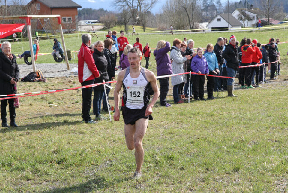 Praktfullt terreng-NM i Strandebarm.