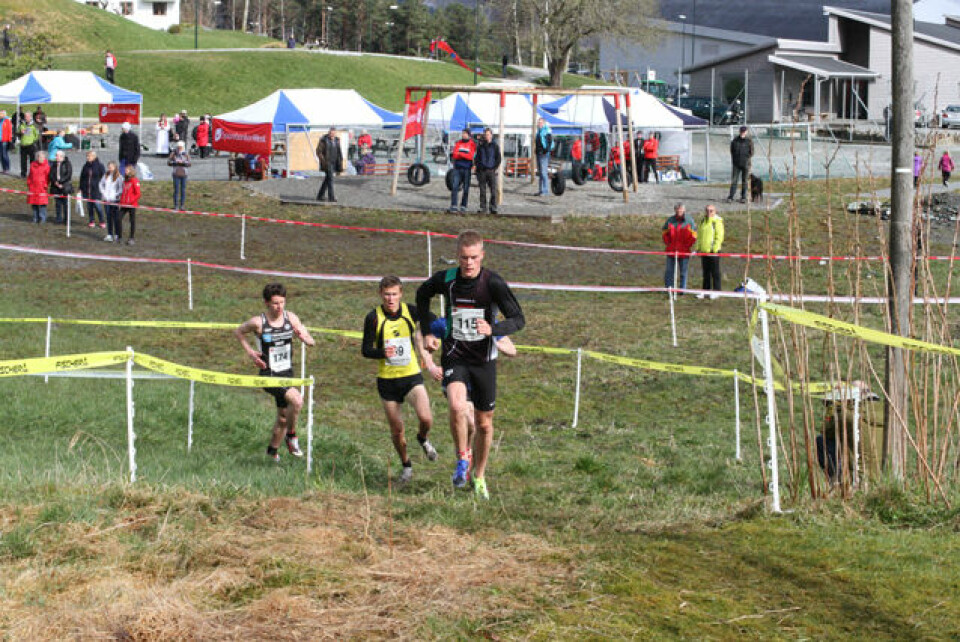 Praktfullt terreng-NM i Strandebarm.