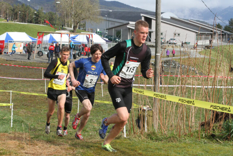 Praktfullt terreng-NM i Strandebarm.