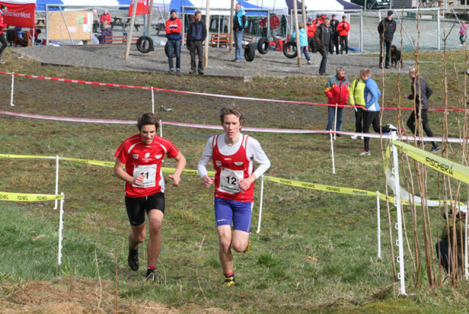 Praktfullt terreng-NM i Strandebarm.