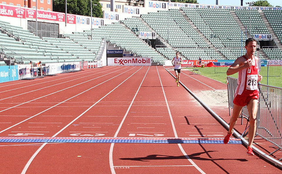Martin Kjäll-Ohlsson vant Bislettmila i stekende varme Martin_avgjort_mot_Anders_Knudsen_IMG_5692.jpg