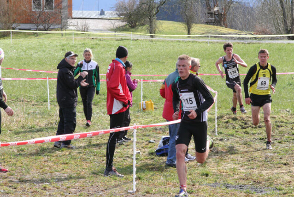 Praktfullt terreng-NM i Strandebarm.