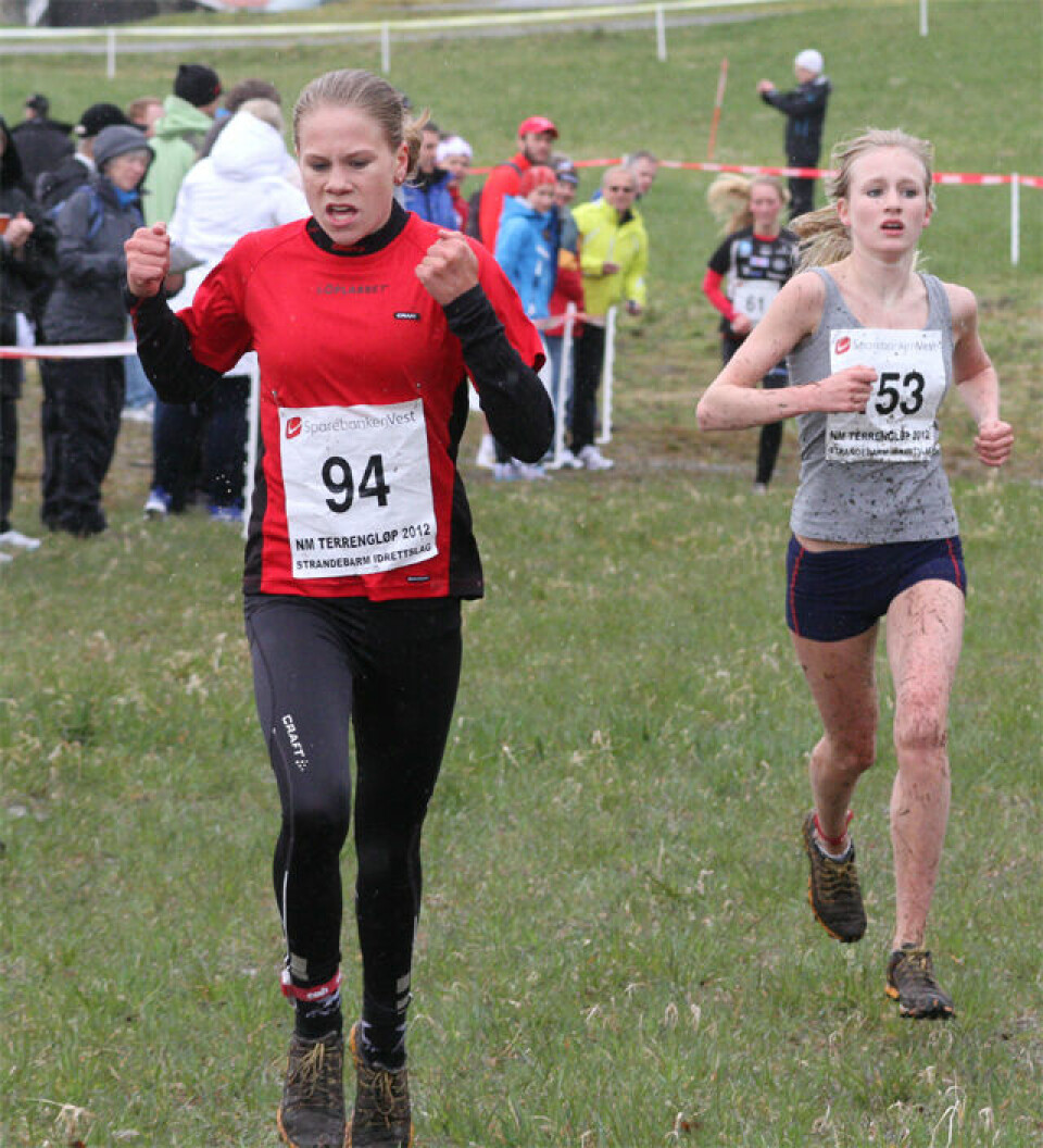 Praktfullt terreng-NM i Strandebarm.