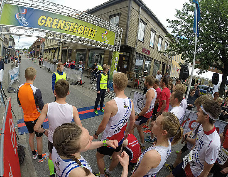 Førsteutgaven av Grenseløpet ble vunnet av Årstad og Steiwer 10km-start_GOPR1662.jpg