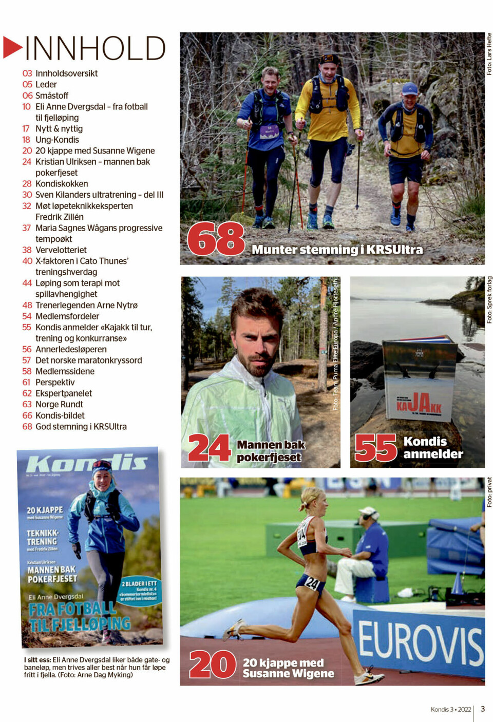 Mai-nummeret av Kondis er ute – med Eli Anne Dvergsdal på forsida Kondis2203-2.jpg