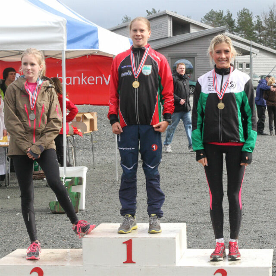 Praktfullt terreng-NM i Strandebarm.