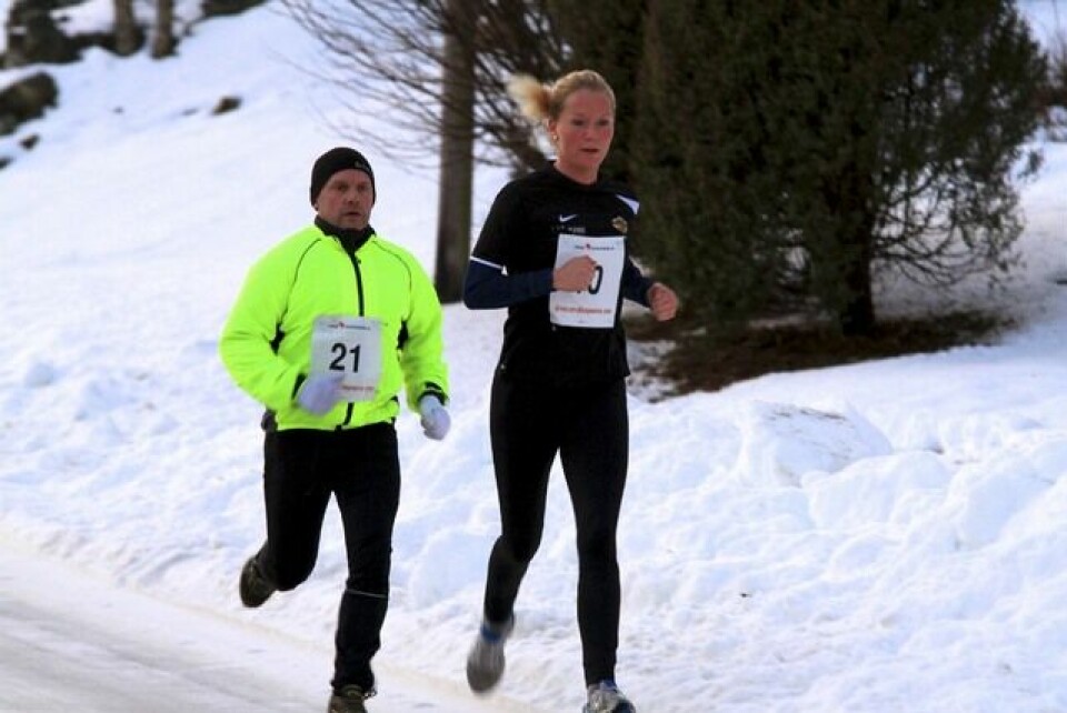 Endelig vinter i Ålesund