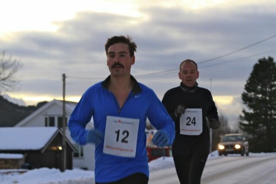 Endelig vinter i Ålesund