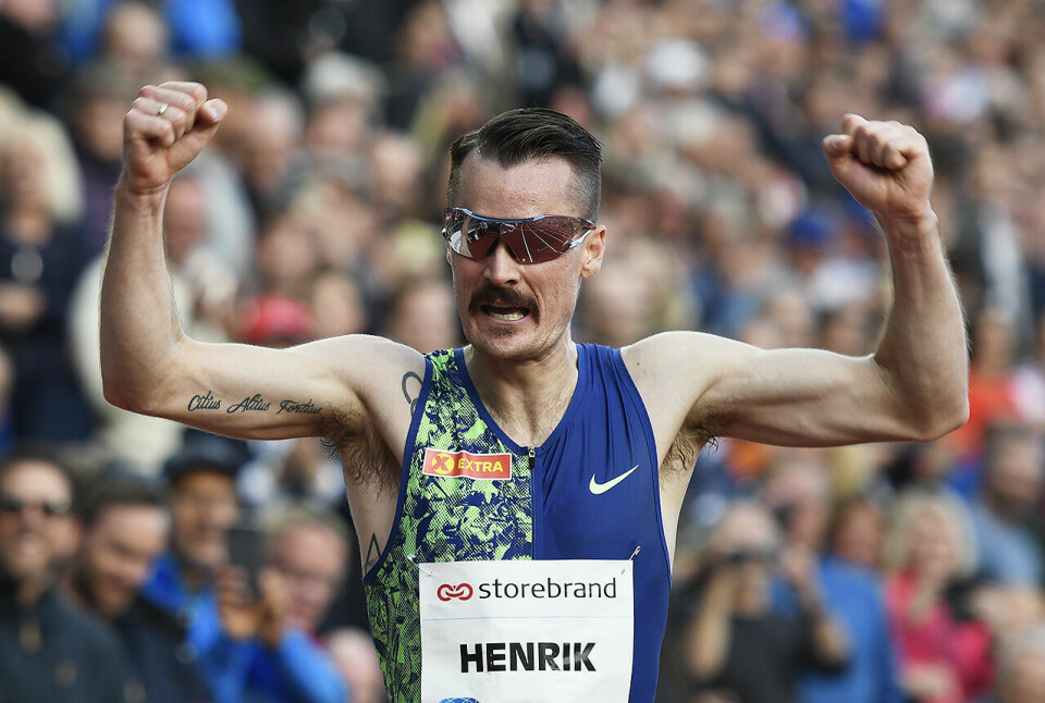 Henrik Ingebrigtsen har ikke gitt opp jakten på gode tider. (Arkivfoto: Bjørn Johannessen) Henrik Ingebrigtsen kunne juble for pers, norsk rekord og flott fjerdeplass i det sterke feltet. (Foto: Bjørn Johannessen)