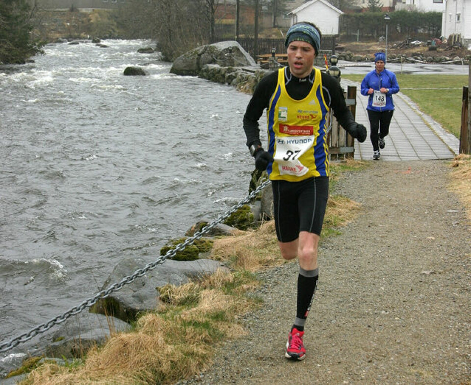 Svein Ove Risa på hjemlige trakter under Undheimsløpet 2013 (foto: Einar Søndeland). Svein Ove Risa på hjemlige trakter under Undheimsløpet 2013 (foto: Einar Søndeland).