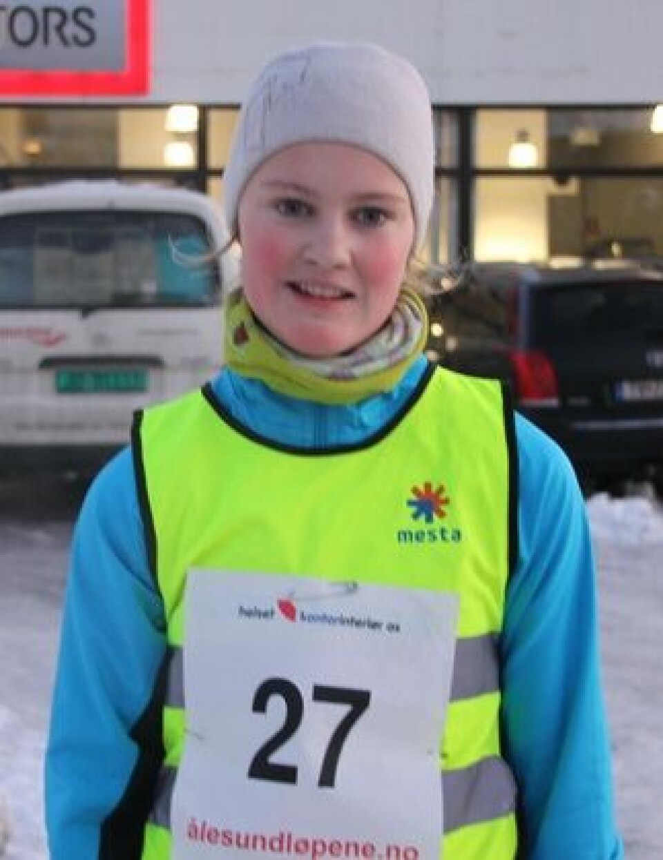 Endelig vinter i Ålesund