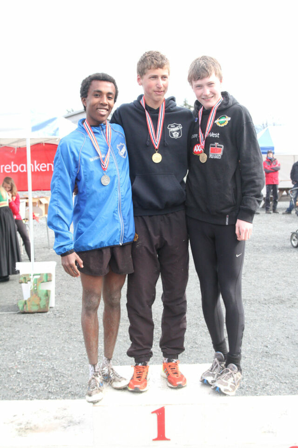 Praktfullt terreng-NM i Strandebarm.