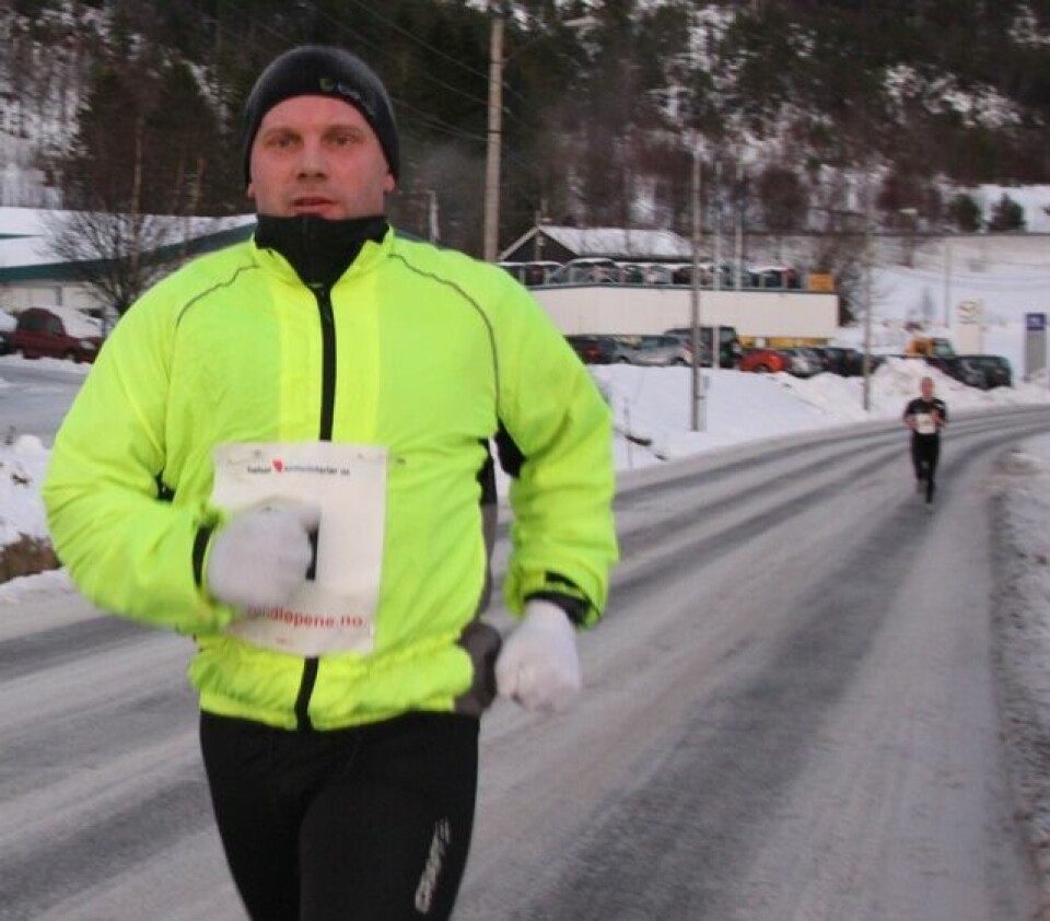 Endelig vinter i Ålesund