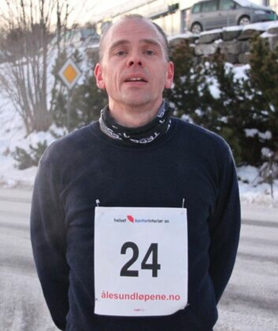 Endelig vinter i Ålesund