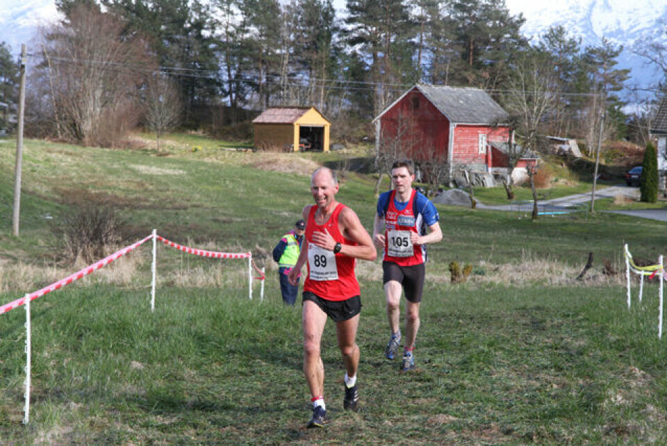 Praktfullt terreng-NM i Strandebarm.