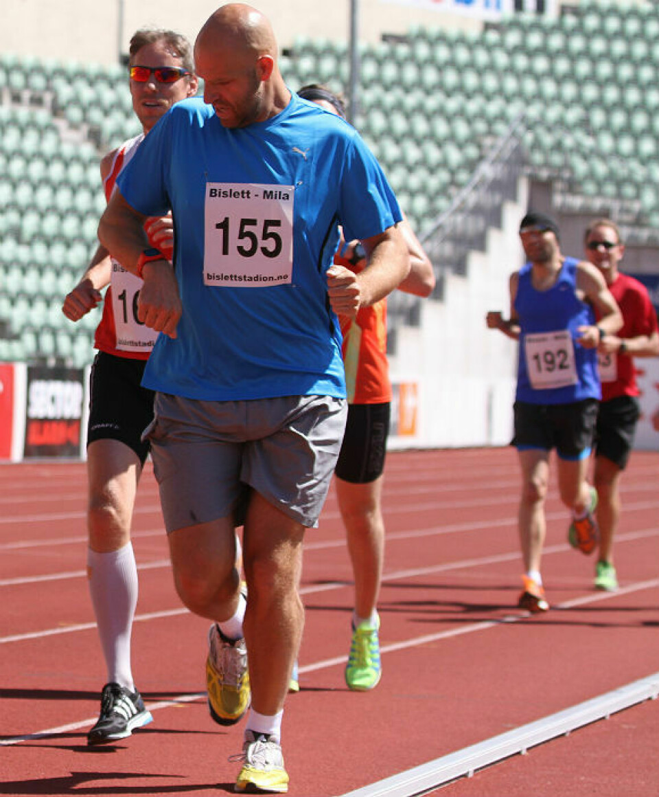 Martin Kjäll-Ohlsson vant Bislettmila i stekende varme Thomas_Stordalen_IMG_5497.jpg
