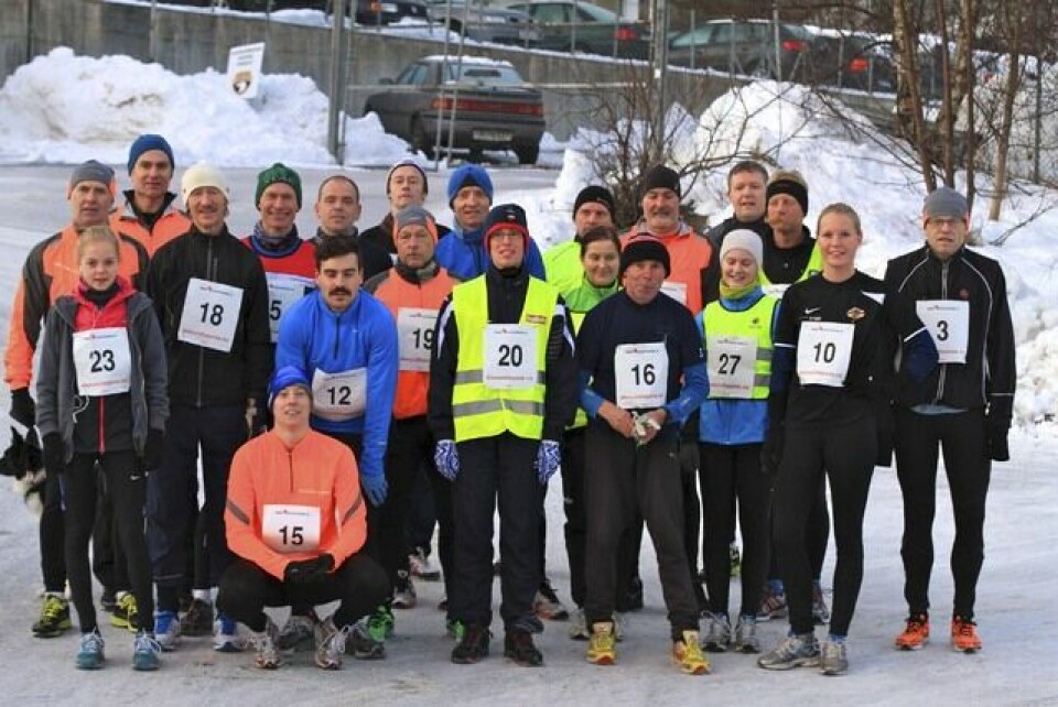 Endelig vinter i Ålesund