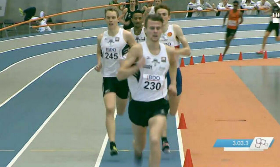 Fillingsnes og Udø Pedersen klart best på 1500 m i NM 1500m_menn_Erik Udo_Pedersen