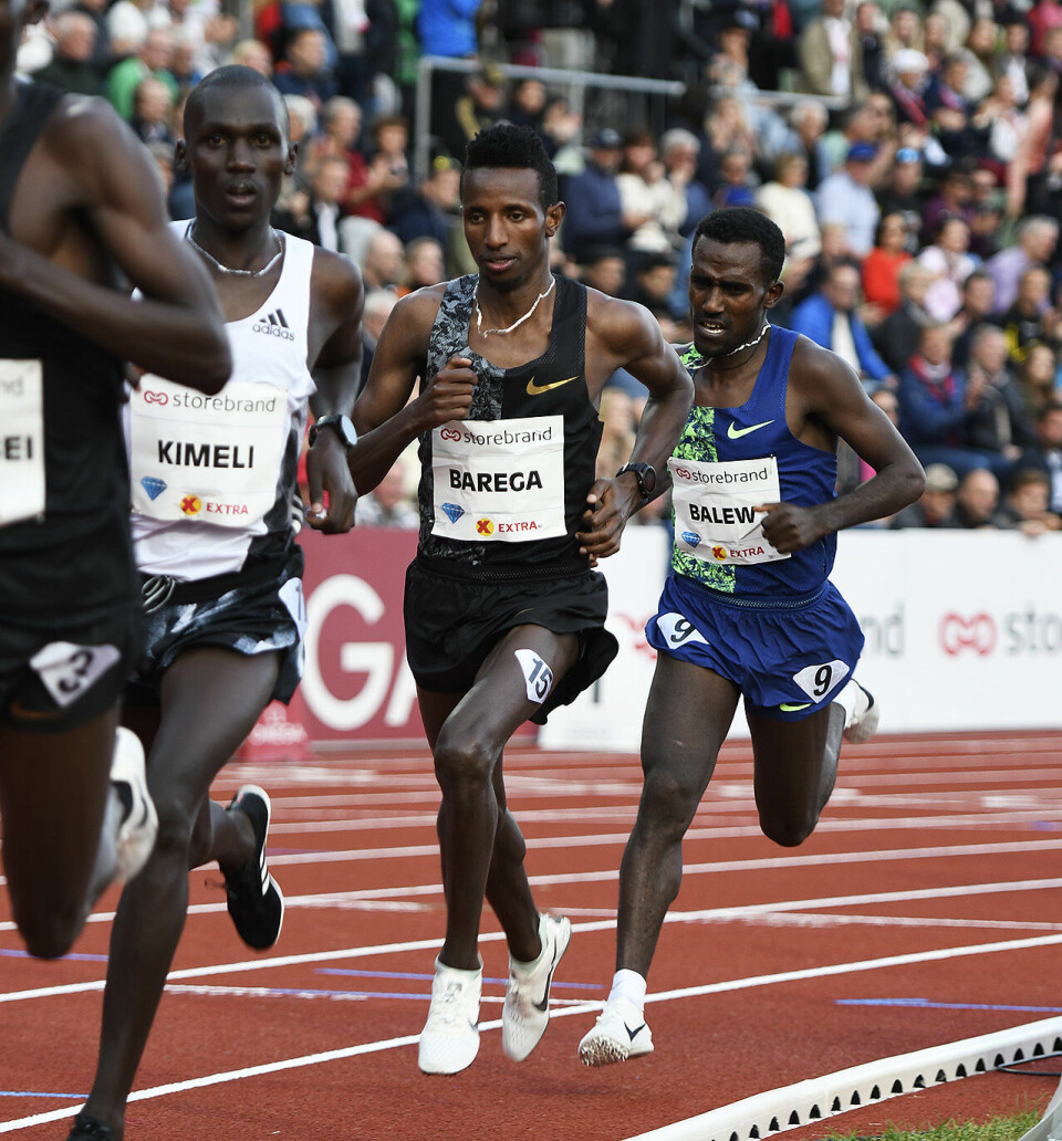Kjempeavslutning og norsk 3000 m-rekord av Henrik Ingebrigtsen 3000m-barega_50D7757.jpg