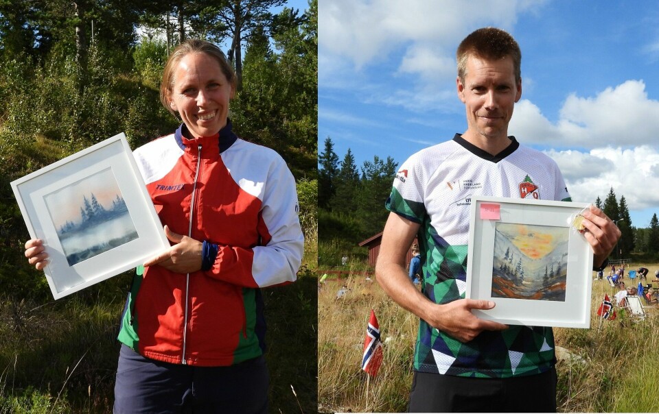 Sofie Johansson og Håvard Lucasen vant DH21. Sofie Johansson og Håvard Lucasen vant DH21.