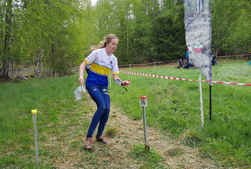 Marthe Gløersen og Anders Vister vant Løvspretten Marthe-Gloeersen2.jpg
