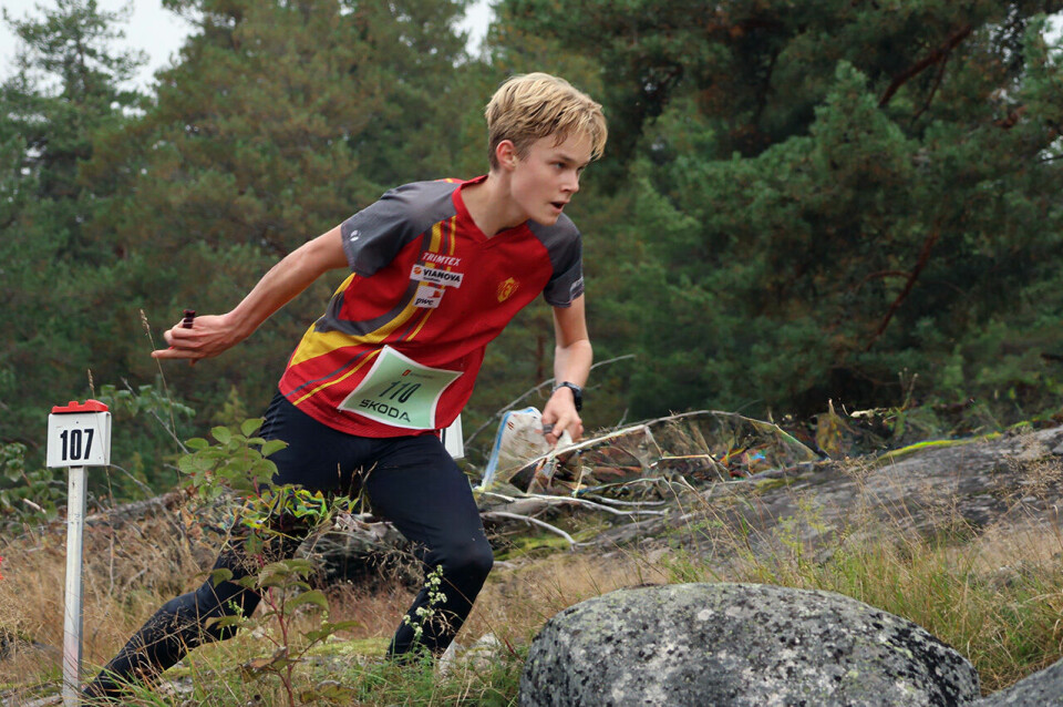 Freidig med dobbel i juniorenes NM-stafett 08Freidig1