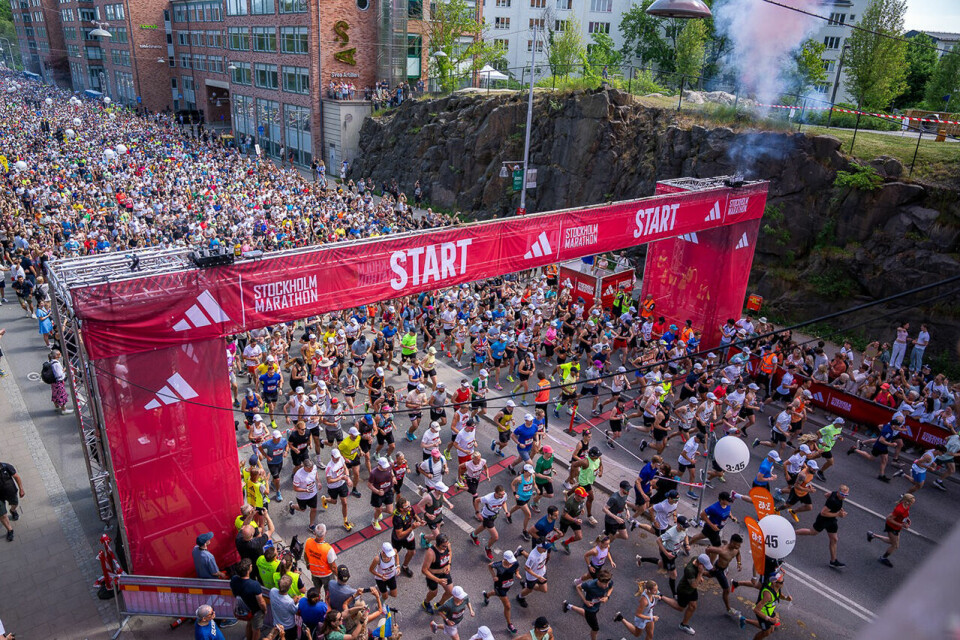 Stockholm maraton. (Foto: Stockholm maraton) Stockholm maraton. (Foto: Stockholm maraton)
