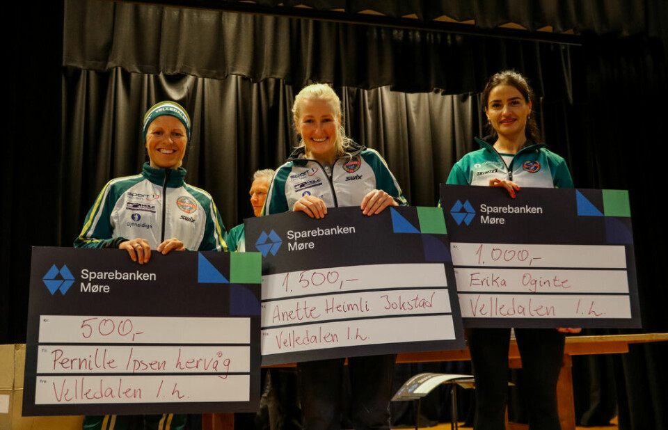 Fra venstre Pernille Ipsen Lervåg, Anette Heimli Jokstad og Erika Oginte. Foto: Martin Hauge-Nilsen. Fra venstre Pernille Ipsen Lervåg, Anette Heimli Jokstad og Erika Oginte. Foto: Martin Hauge-Nilsen.