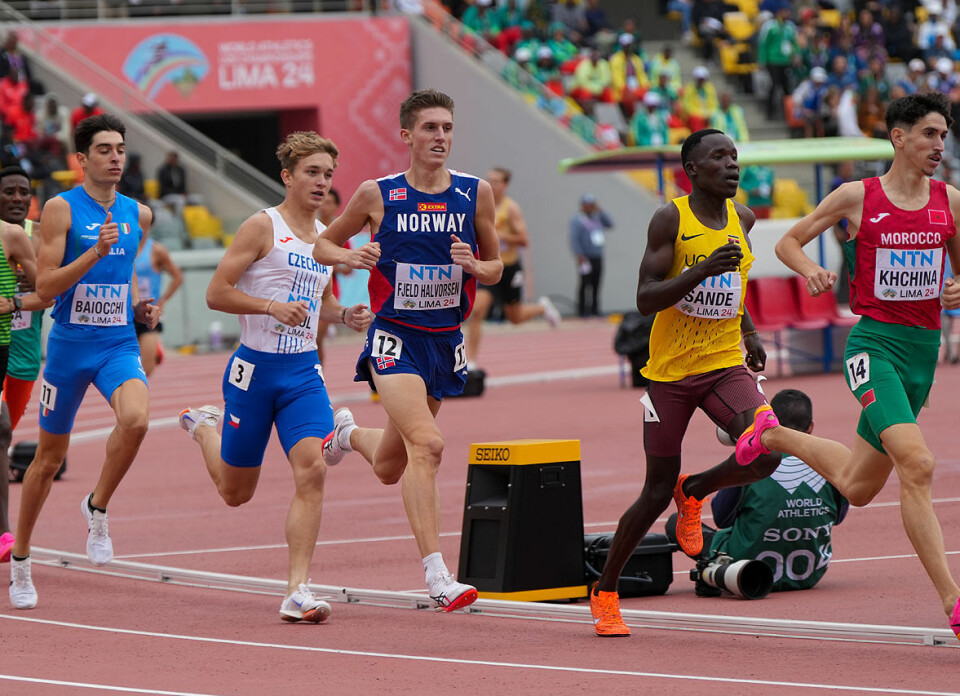Tre av fire norske løpere tok seg til finalen på 1500 meter i VM A7407415.jpg