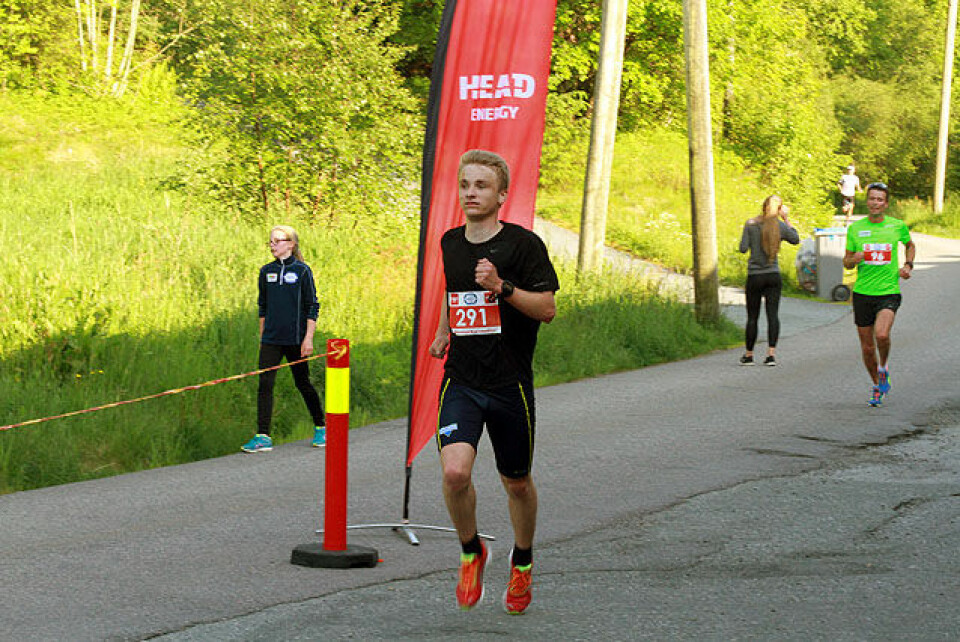 Espen Roll Karlsen og Linda Grøning vant 1. løp i Sommerkarusellen IMG_0593.jpg